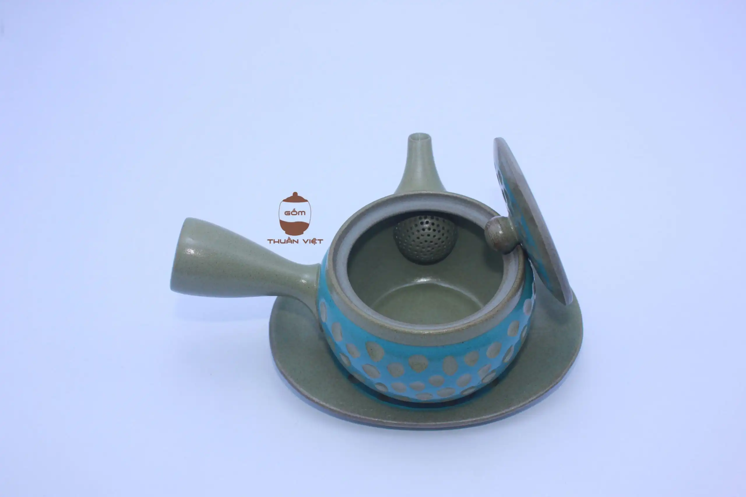 Ấm quét xanh nạo
