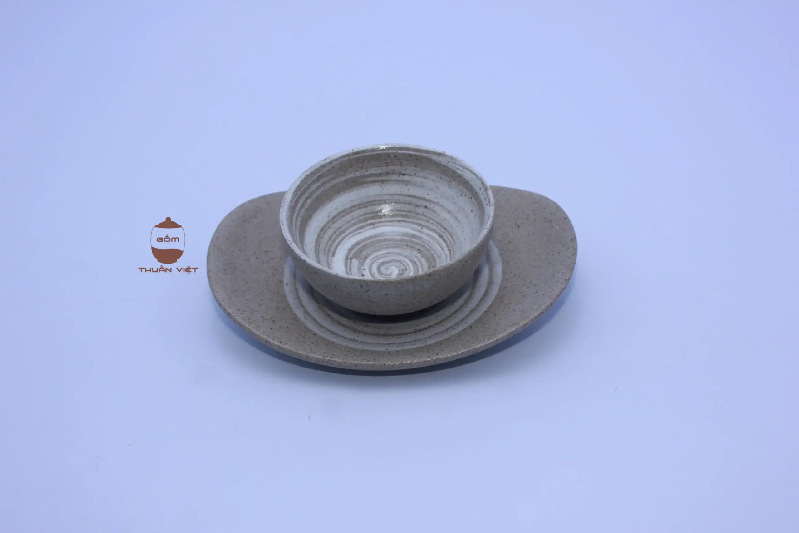 Chén xước trắng