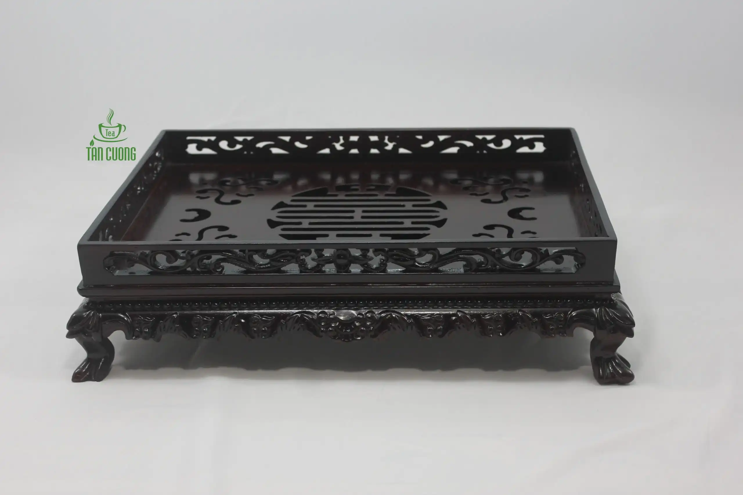 Khay trà chân quỳ Việt